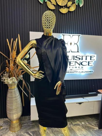 Boss Lady Dress Black 26040009